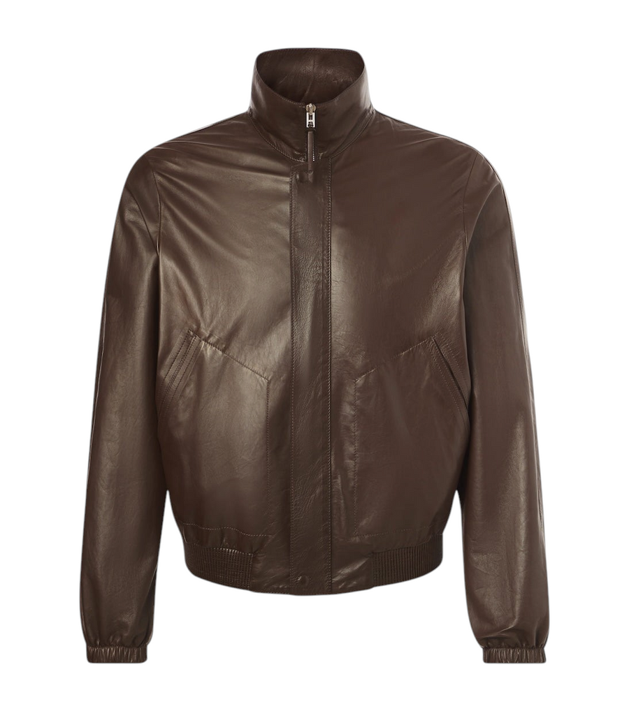 Tom Ford Leather blouson jacket