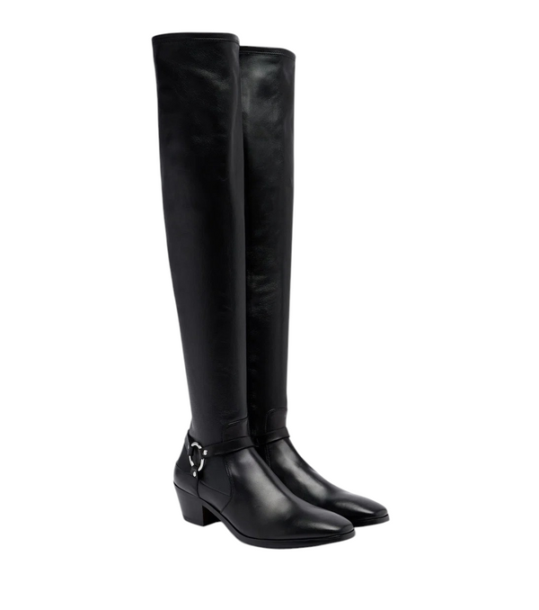 Tom Ford Leather over-the-knee boots