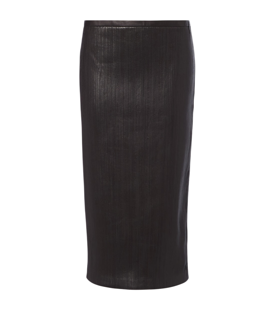 Falda de piel tipo lápiz de Tom Ford