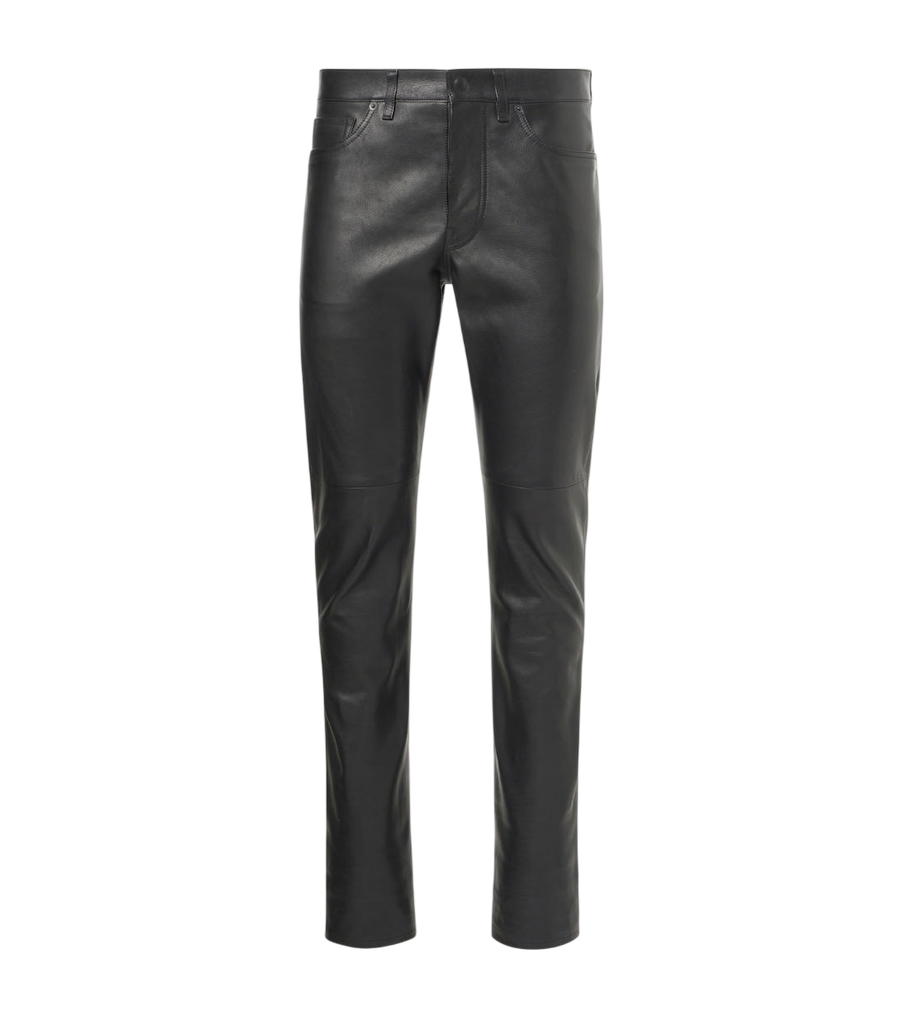 Tom Ford Leather slim pants