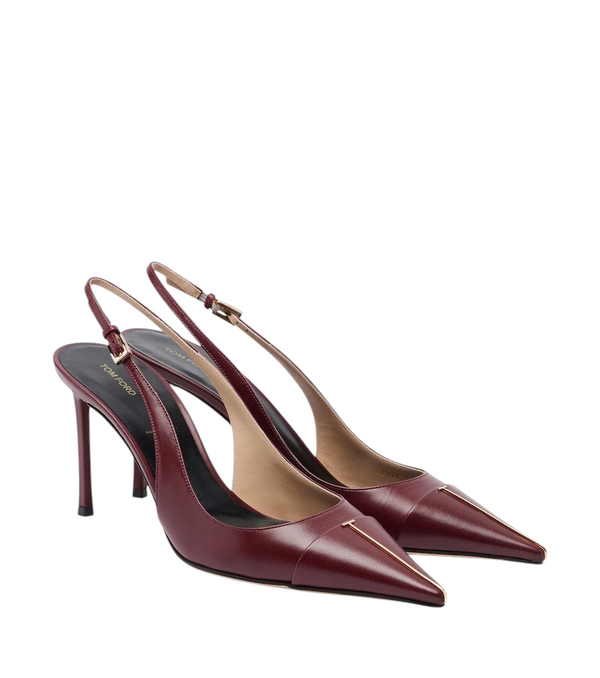 Tom Ford Leather Slingback Pumps