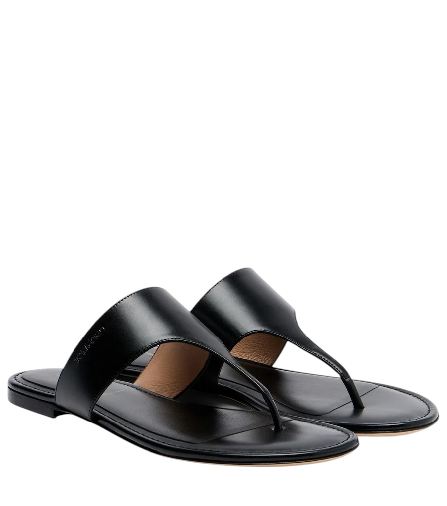 Tom Ford Lina leather thong sandals