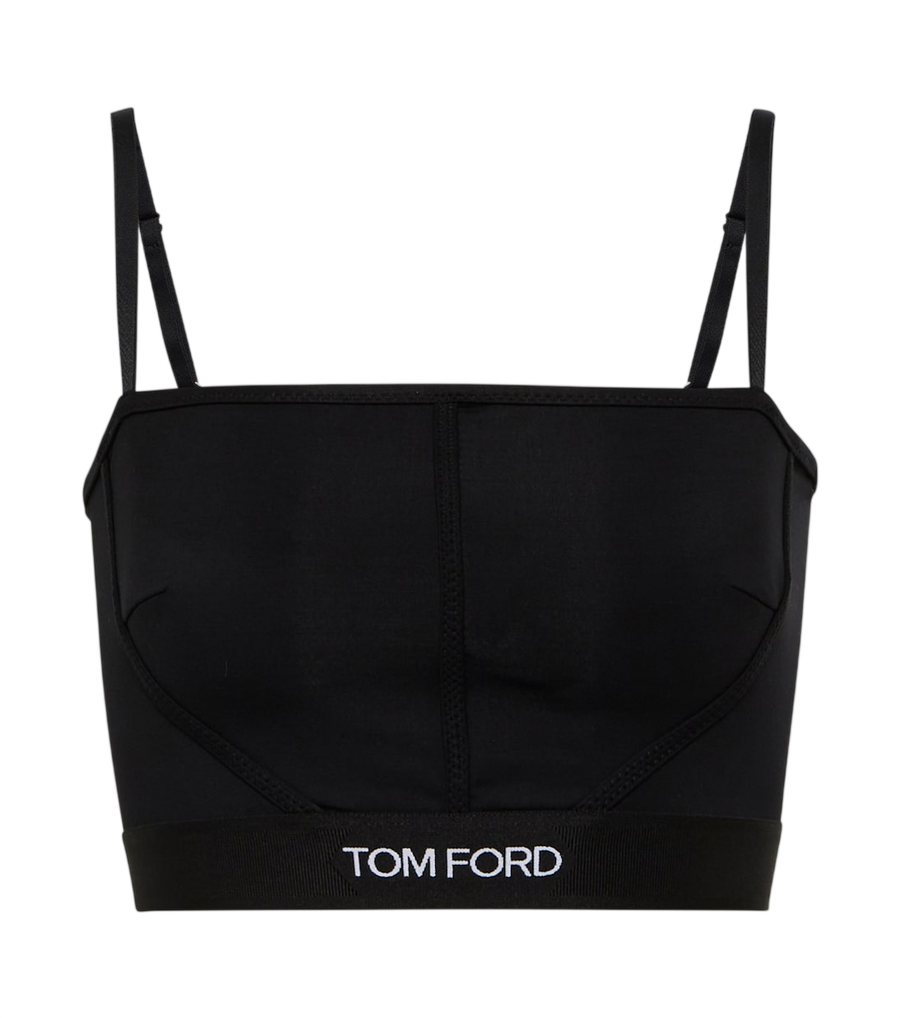 Bralette con logo de Tom Ford