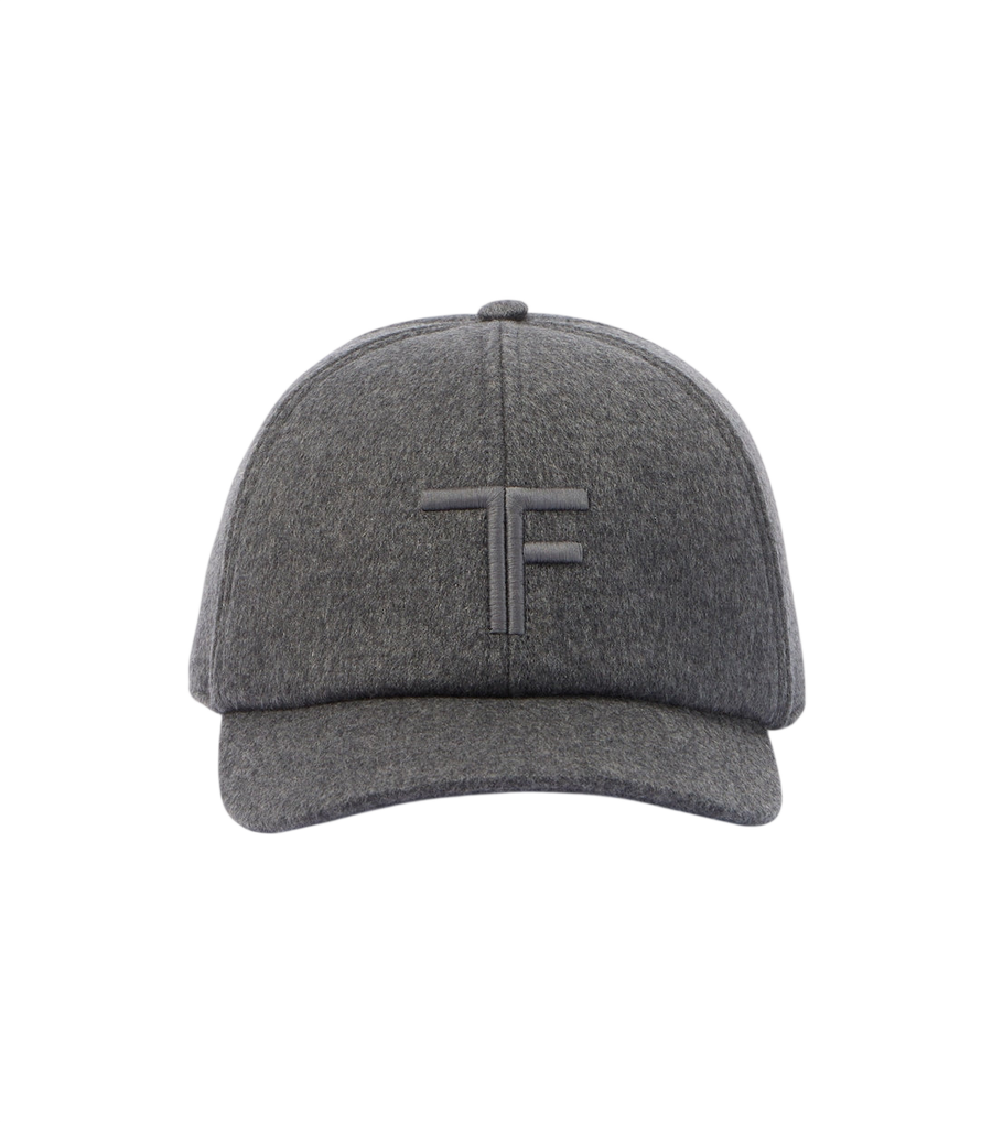 Tom Ford Logo cashmere baseball cap