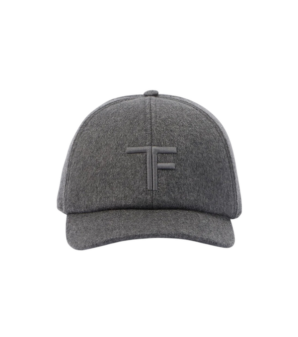 Tom Ford Logo Cashmere Baseball Cap