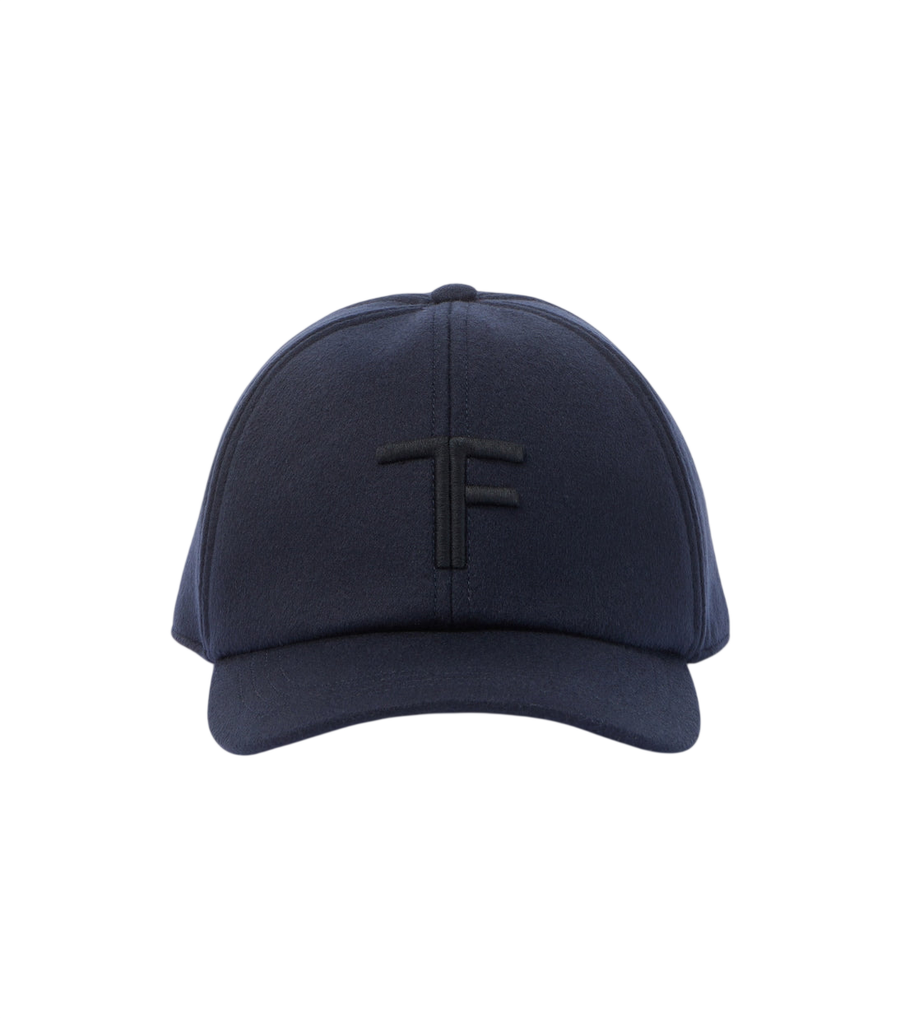 Tom Ford Logo cashmere baseball cap