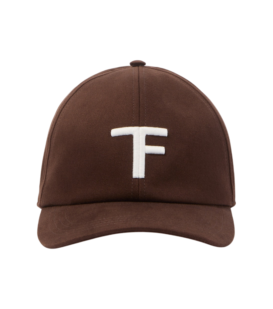 Tom Ford Logo cotton canvas baseball cap