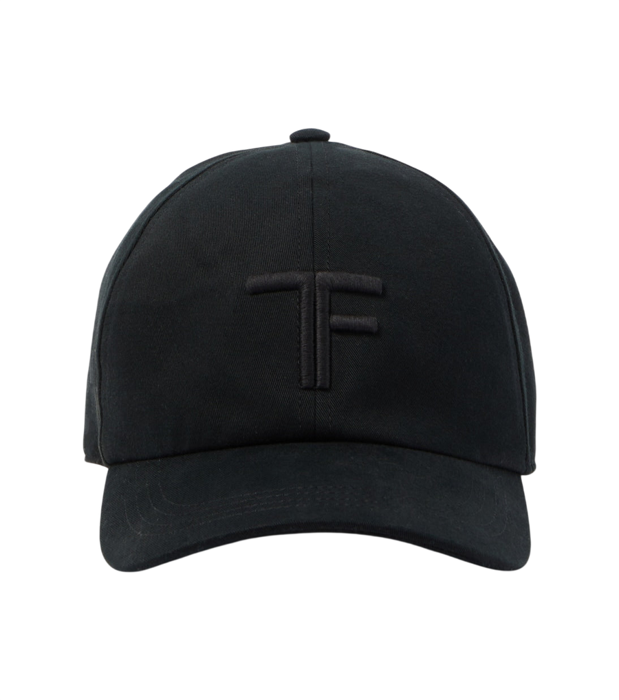Tom Ford Logo embroidered cotton baseball cap