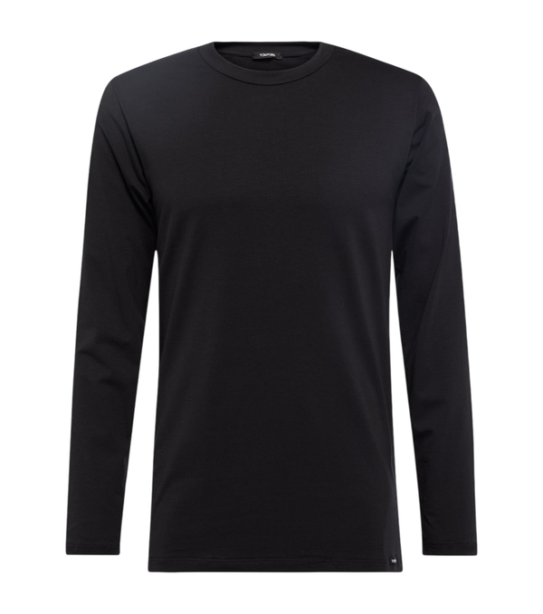 Tom Ford Long-sleeve cotton-blend T-shirt