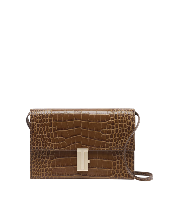 Tom Ford Mia Mini croc-effect leather crossbody bag