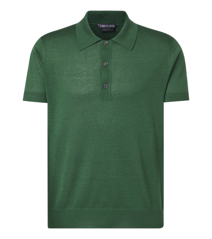 Tom Ford Silk and linen polo sweater