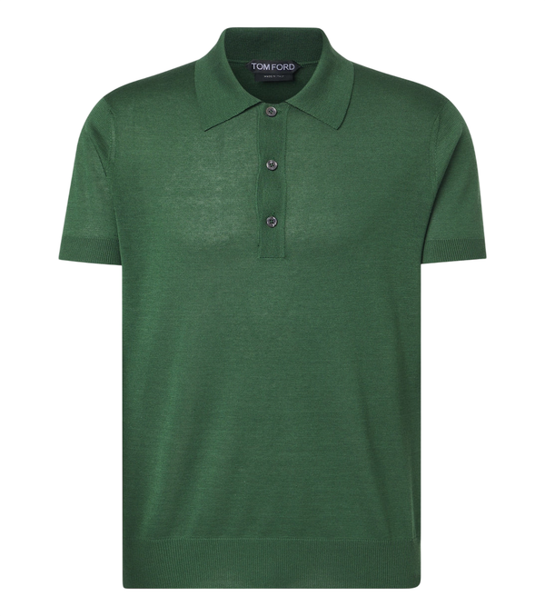 Tom Ford Silk and linen polo sweater