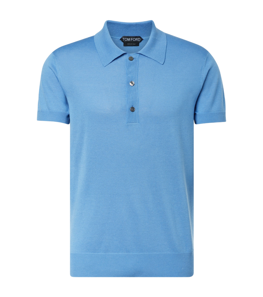 Tom Ford Silk and linen polo sweater