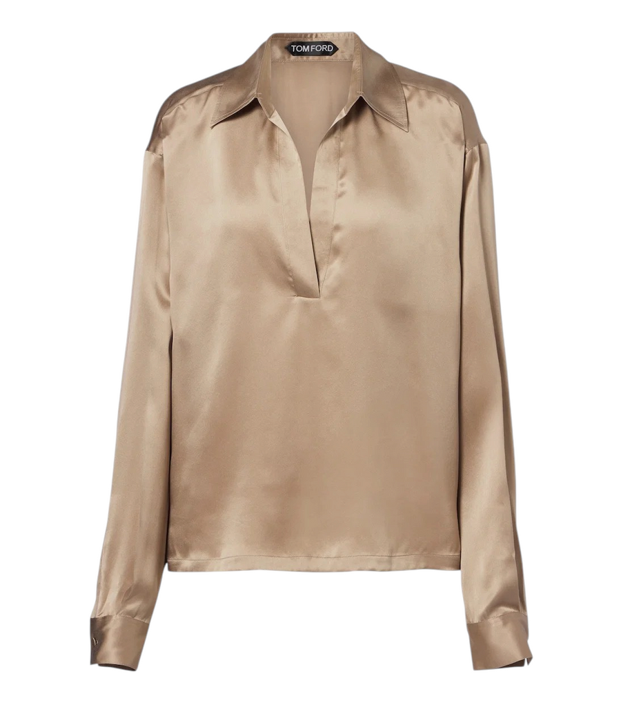 Tom Ford Silk Satin Blouse