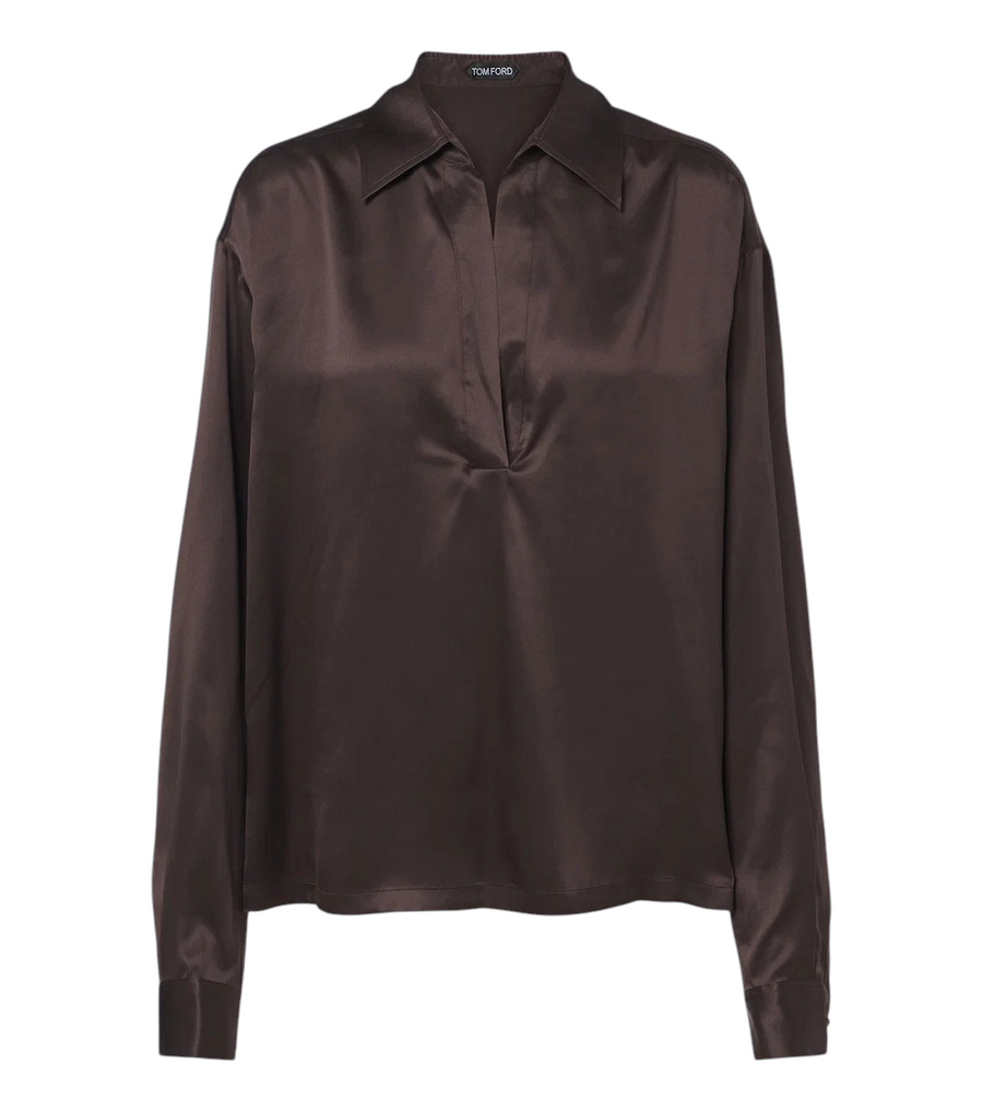 Tom Ford Silk Satin Blouse