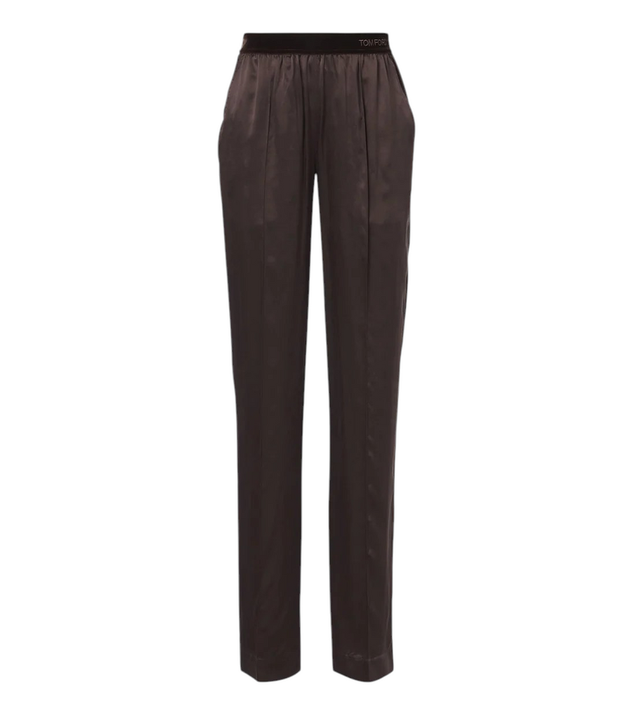 Tom Ford Silk Satin Straight Pants