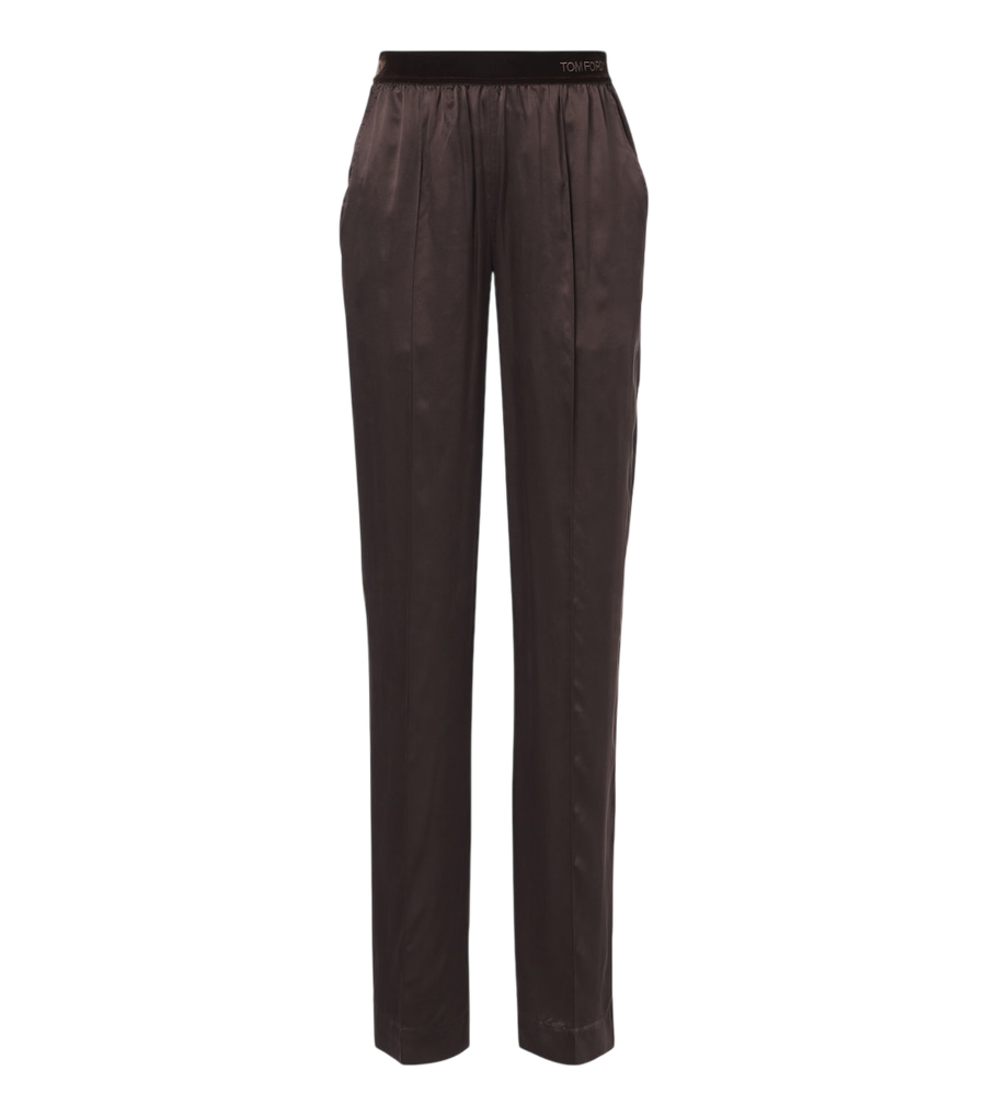 Tom Ford Silk satin straight pants
