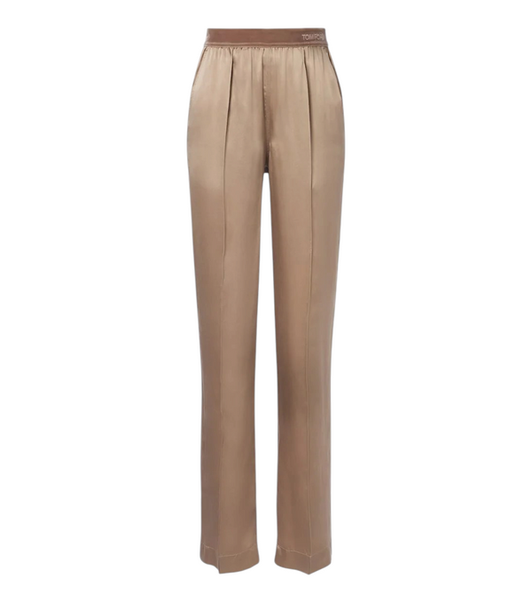 Tom Ford Silk Satin Straight Pants