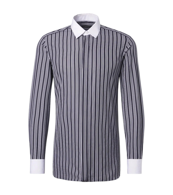 Tom Ford Striped cotton poplin shirt