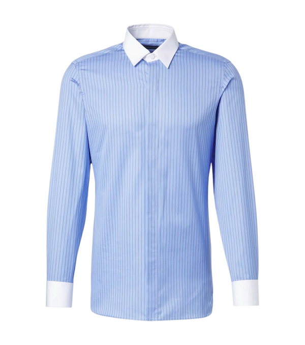 Tom Ford Striped cotton satin shirt