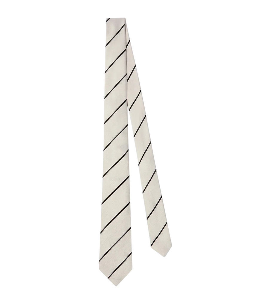 Tom Ford Striped silk jacquard tie