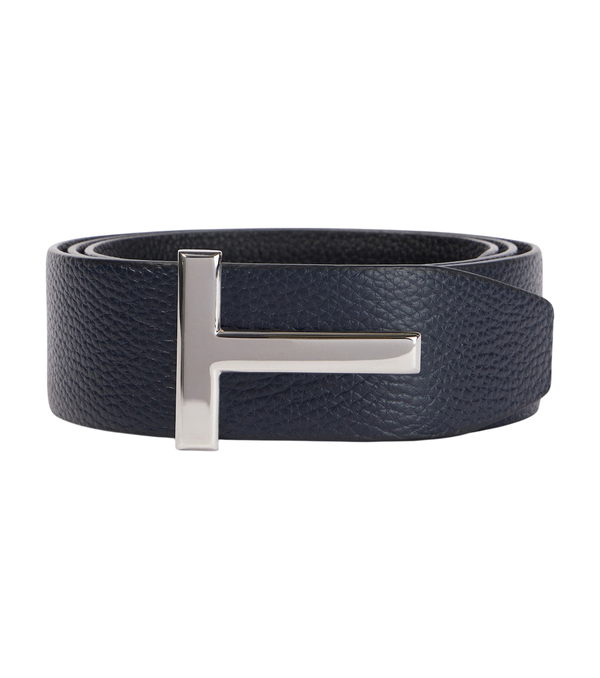 Tom Ford Cintura in pelle reversibile T Icon