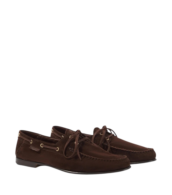 Tom Ford Theo suede boat shoes