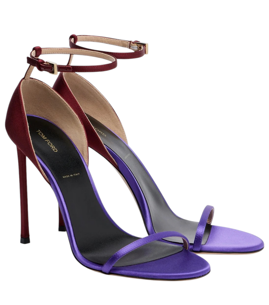 Tom Ford Vertigo satin sandals