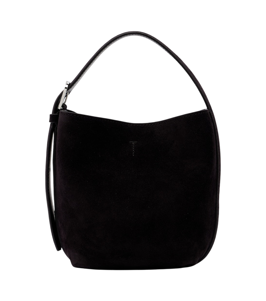 Toteme Belted Small suede tote bag