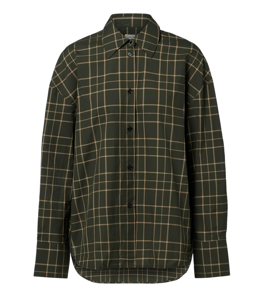 Toteme Checked cotton shirt
