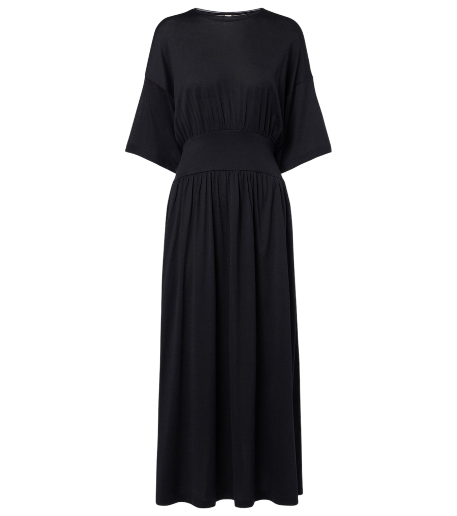 Toteme Cotton and silk midi dress