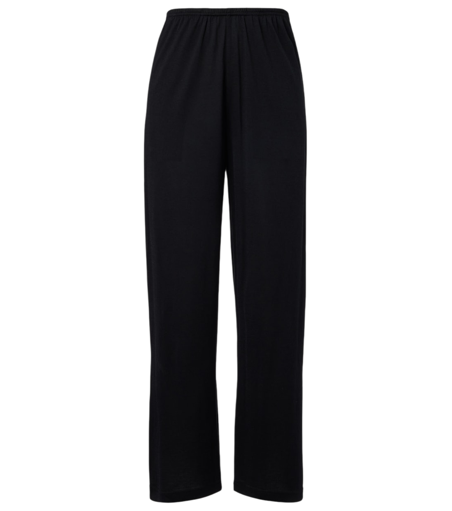 Toteme Cotton and silk straight pants