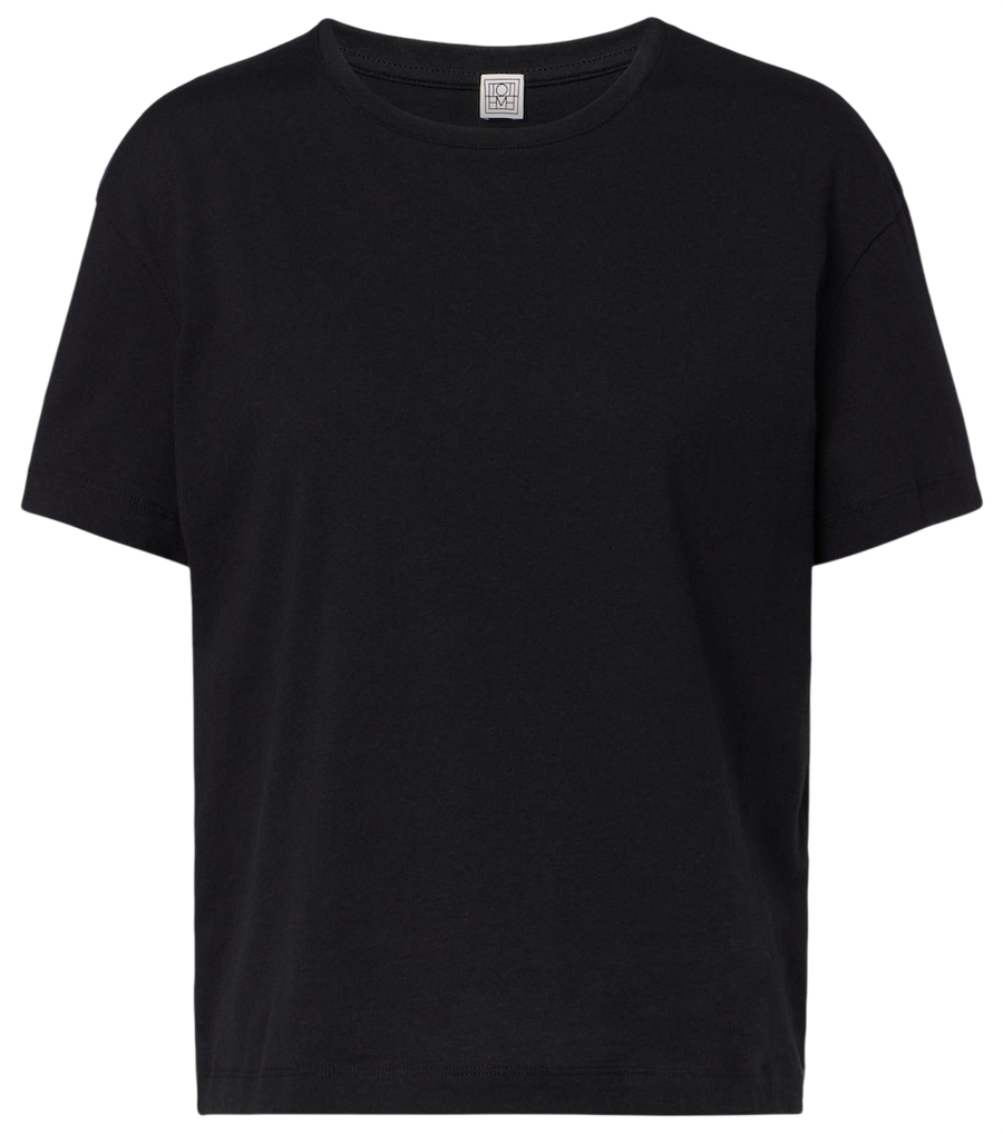 Camiseta de punto de algodón de Toteme