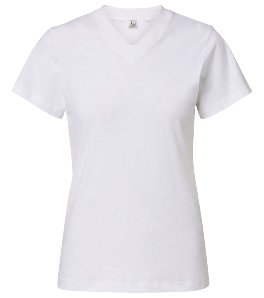 Camiseta de punto de algodón de Toteme