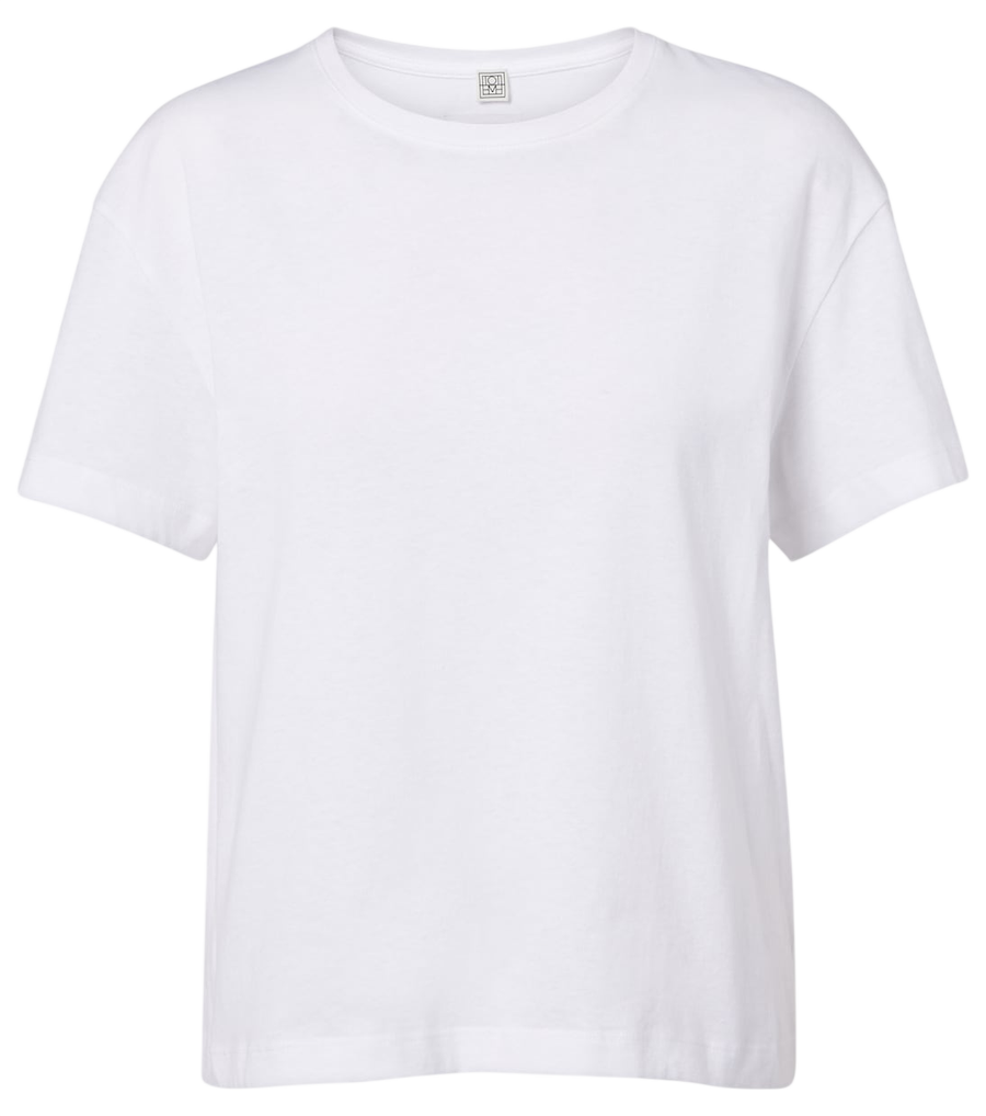 Toteme T-shirt de malha de algodão