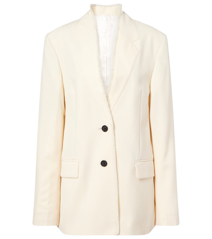 Toteme Distressed wool blazer