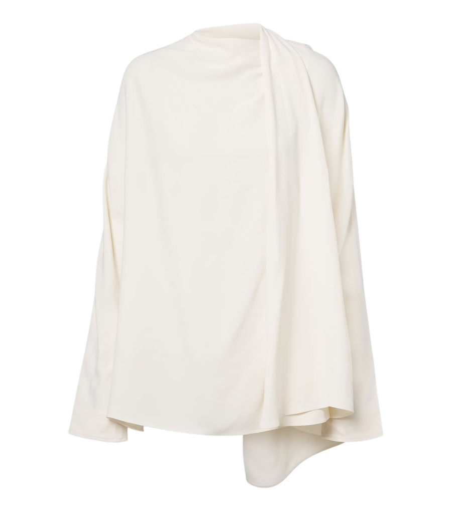 Blouse drapée en cady Toteme
