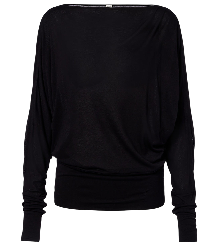Top de punto drapeado de Toteme