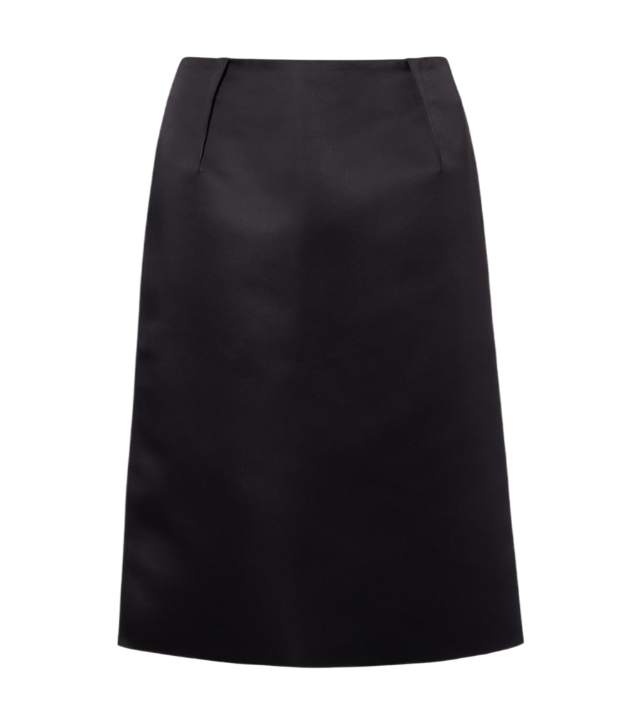 Toteme Duchess satin pencil skirt