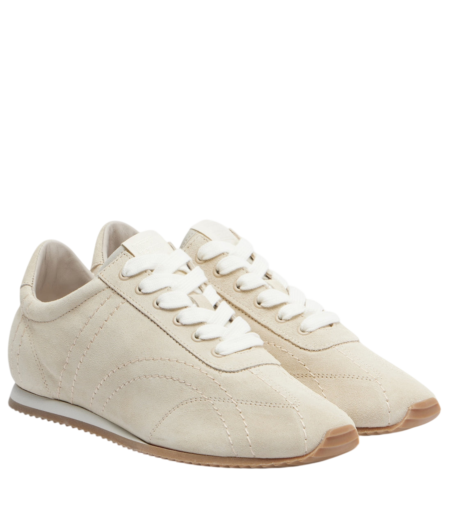 Toteme Flex suede sneakers