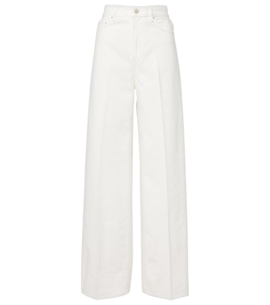 Toteme Jeans a gamba larga a vita alta