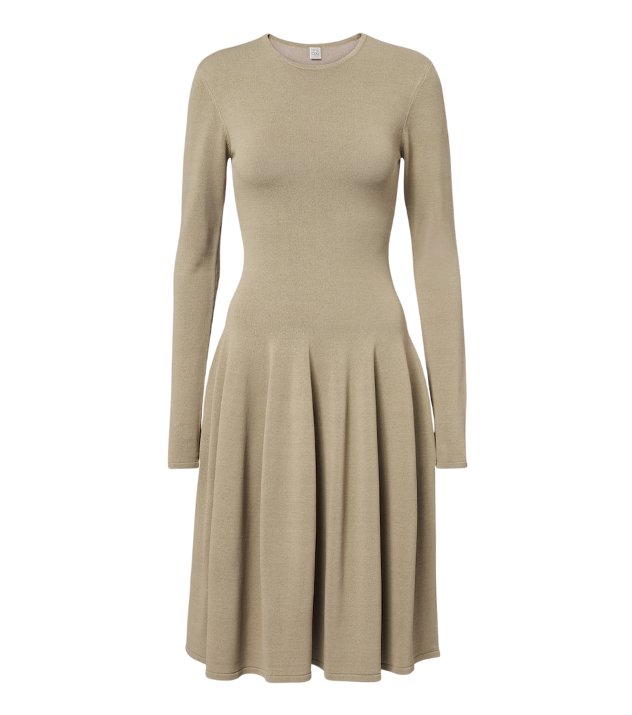 Toteme Knitted midi dress
