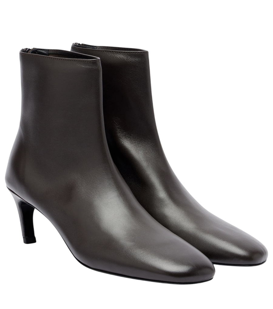 Toteme Leather ankle boots