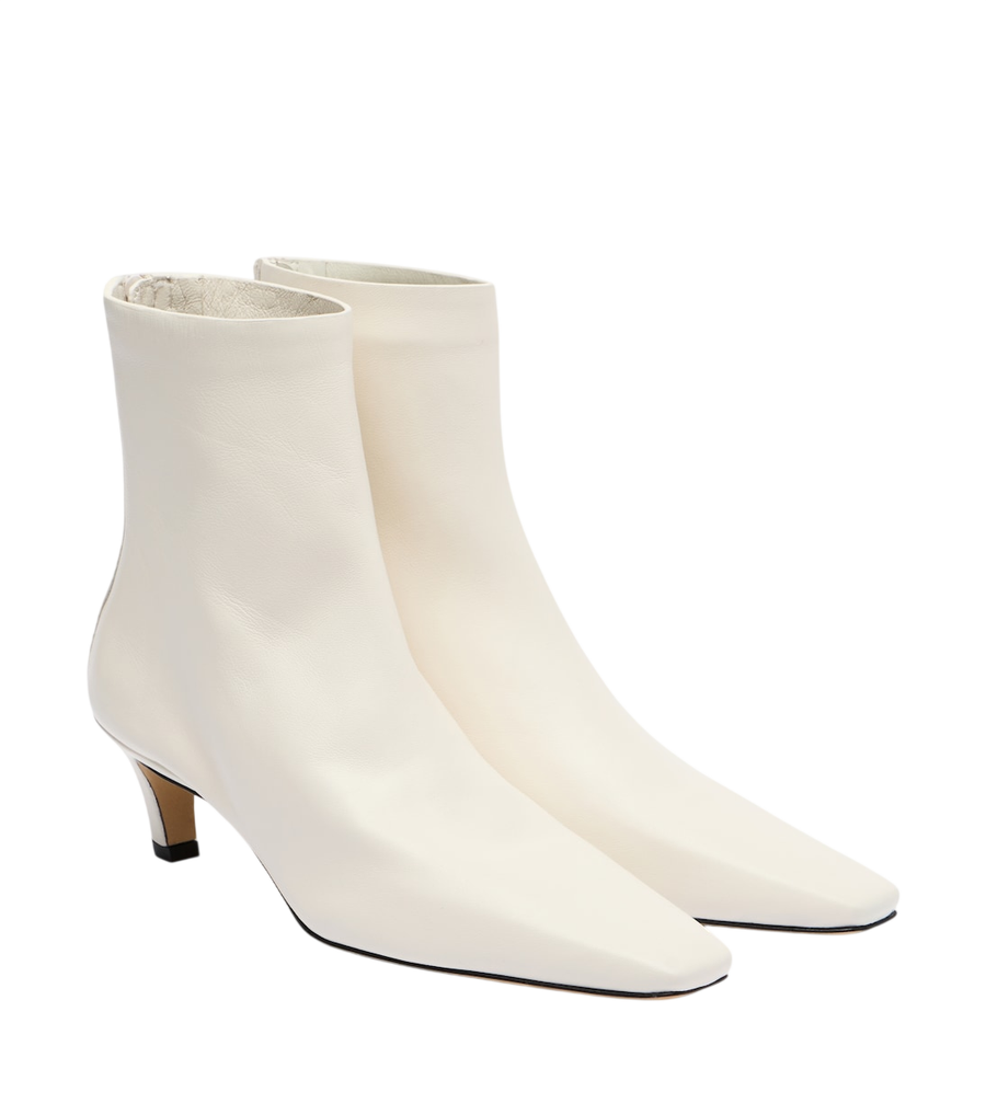 Toteme Leather ankle boots