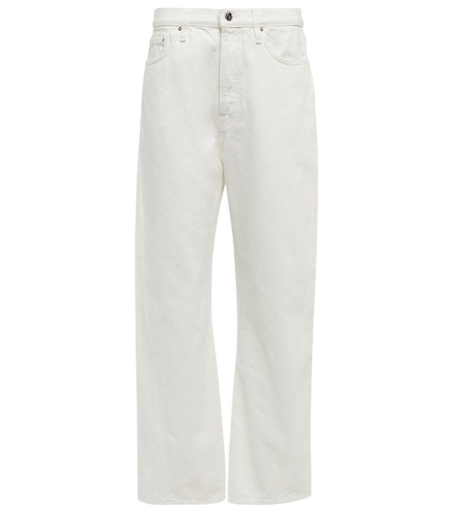 Jeans dritti a vita media Toteme