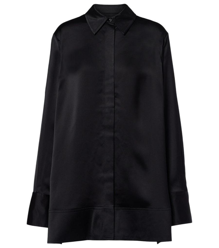 Chemise en satin Toteme