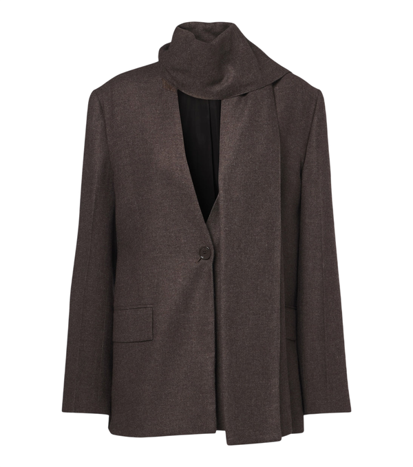 Toteme Scarf-detail blazer