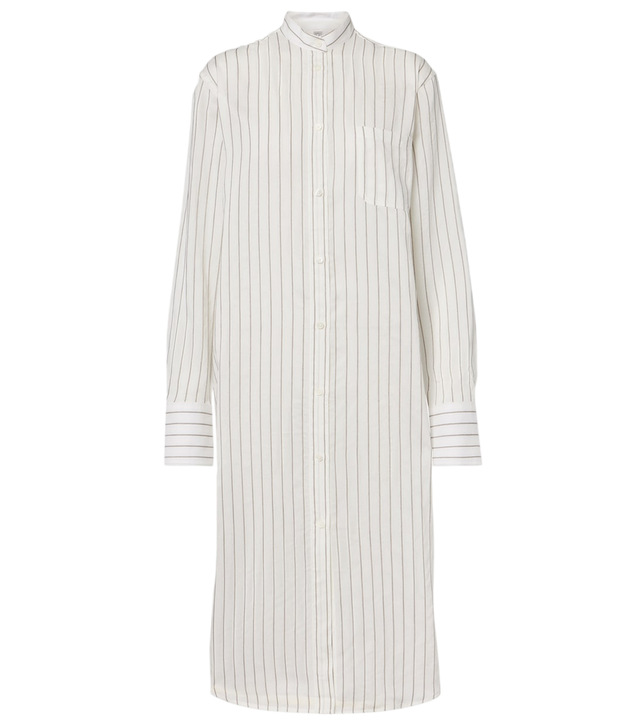 Robe-chemise rayée Toteme