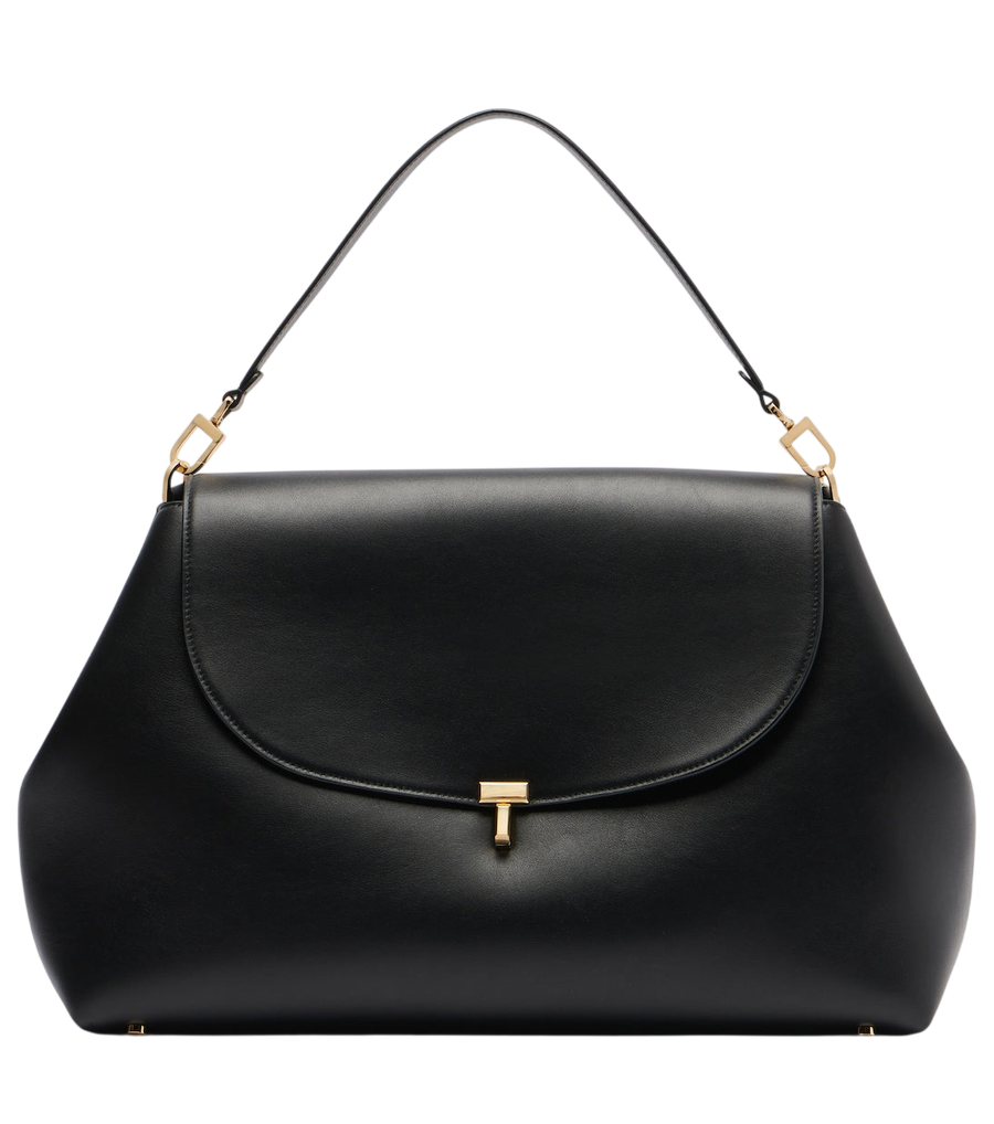Toteme T-Lock Medium leather tote bag