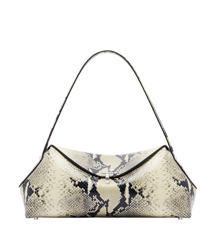 Toteme T-Lock Small leather shoulder bag